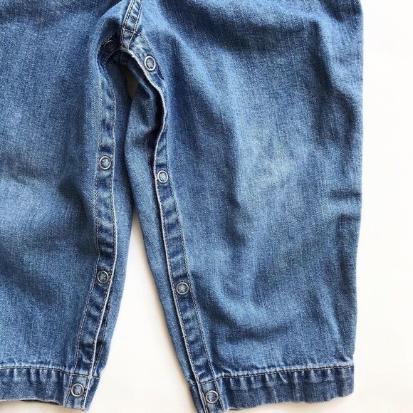 Vintage Baby Guess denim overalls 24 months - Picture 5 of 8